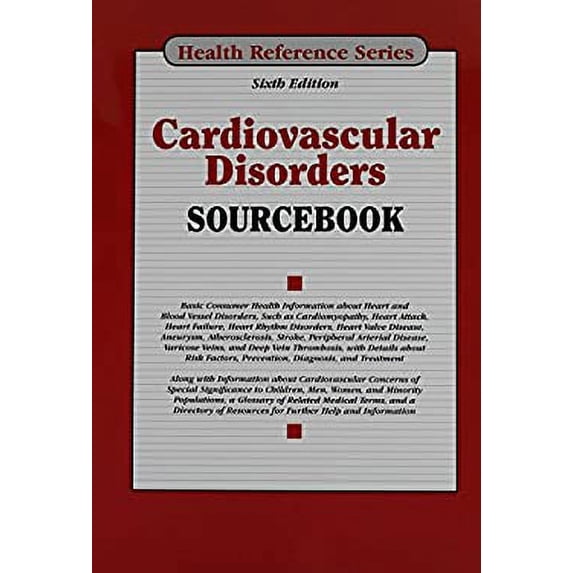 Pre-Owned Cardiovascular Disorders Sourcebook 9780780815261