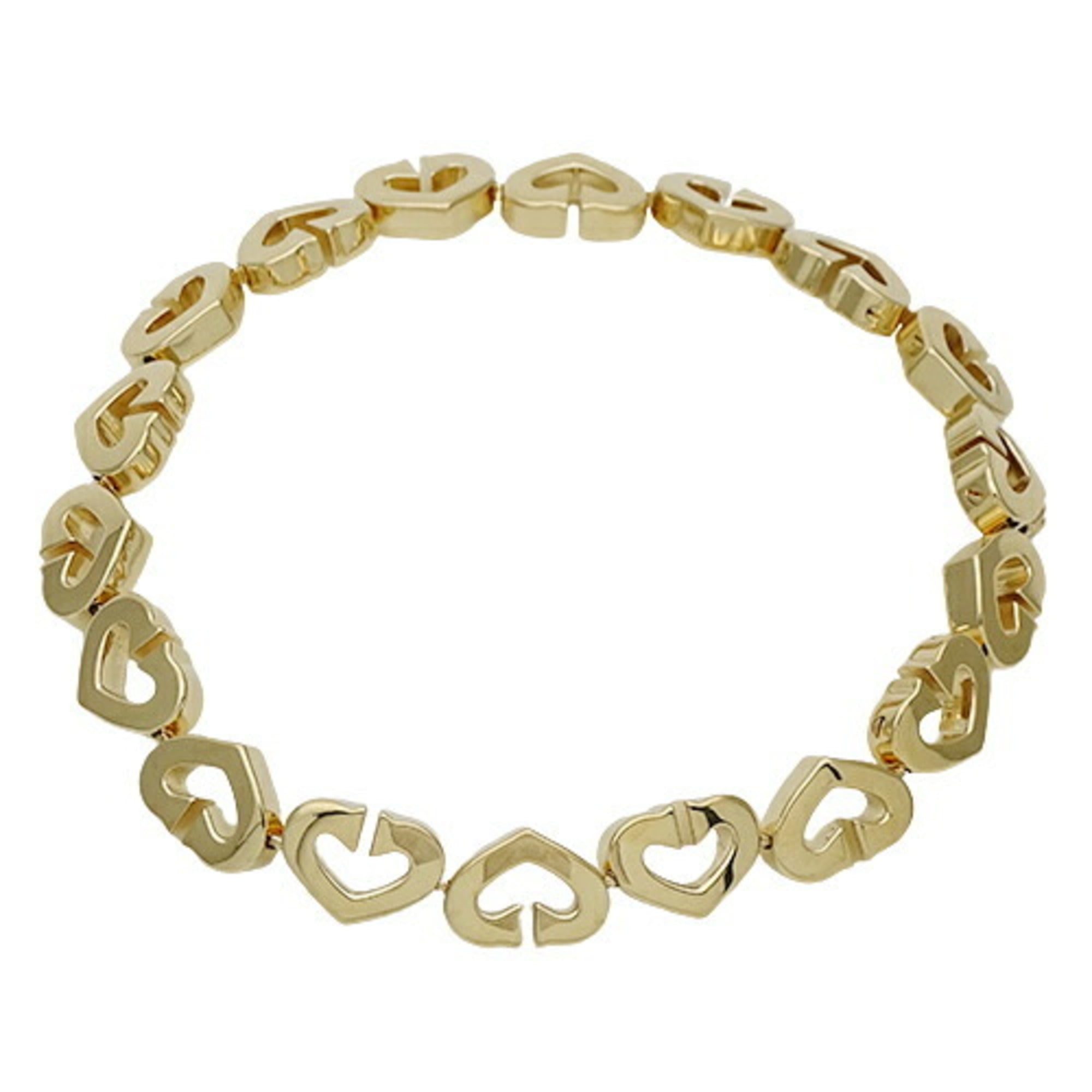 Cartier Ladies 750YG Yellow Gold C Heart Bracelet Ethiopia Ubuy