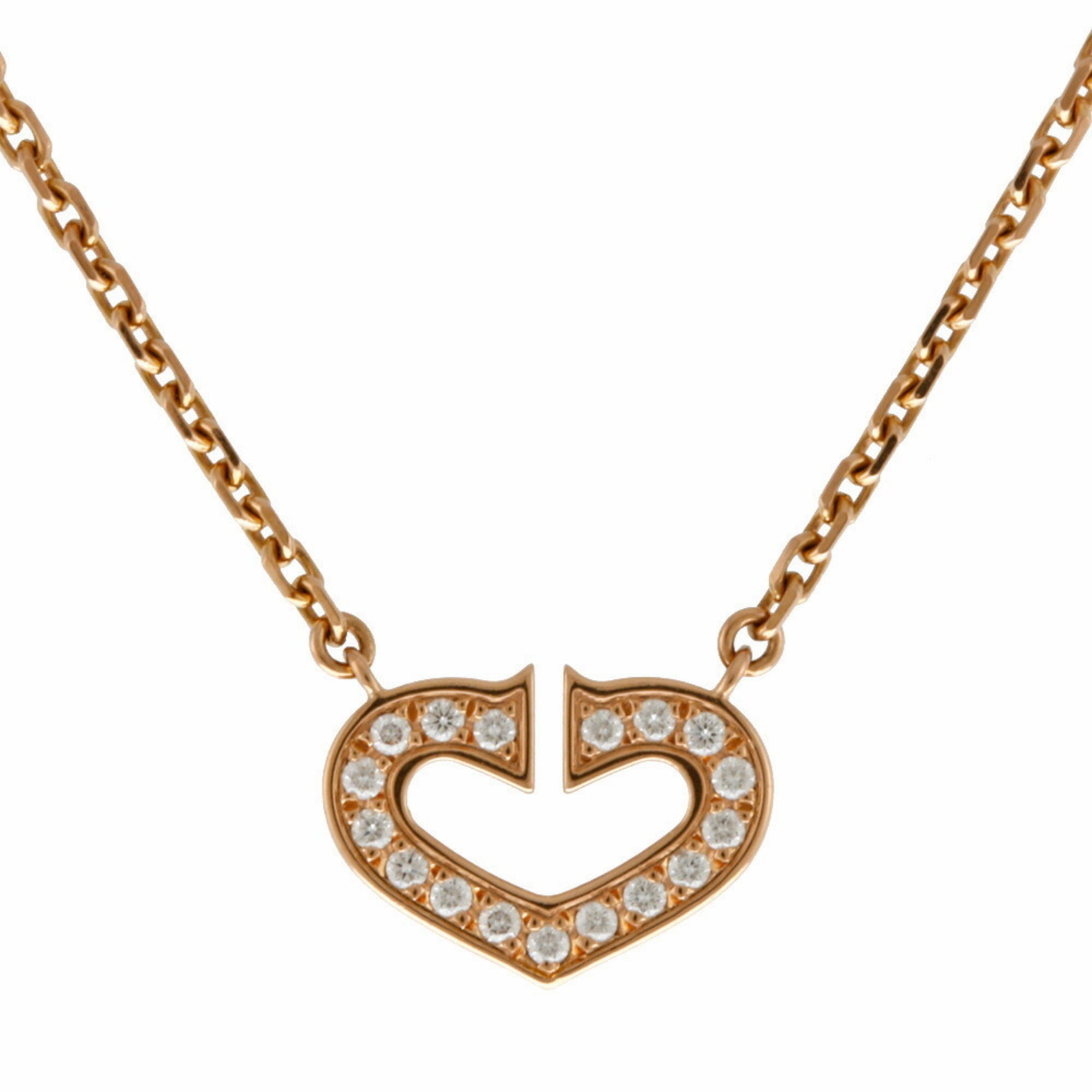 Collier Cartier C Coeur 18 K Diamant Or Dames Tunisia Ubuy