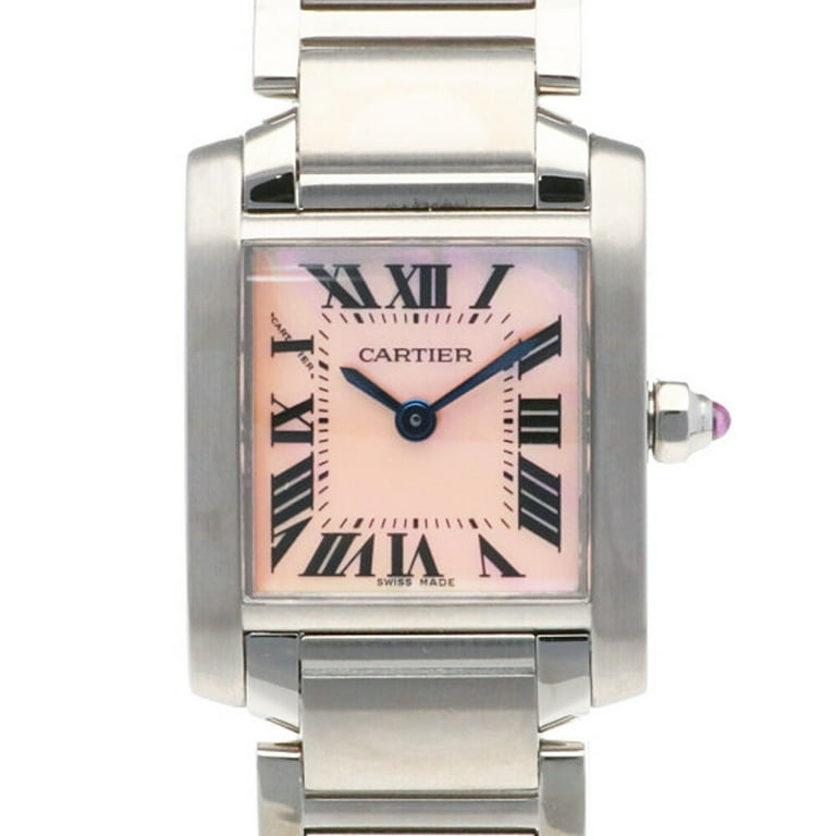 Pre owned hot sale cartier tank watch