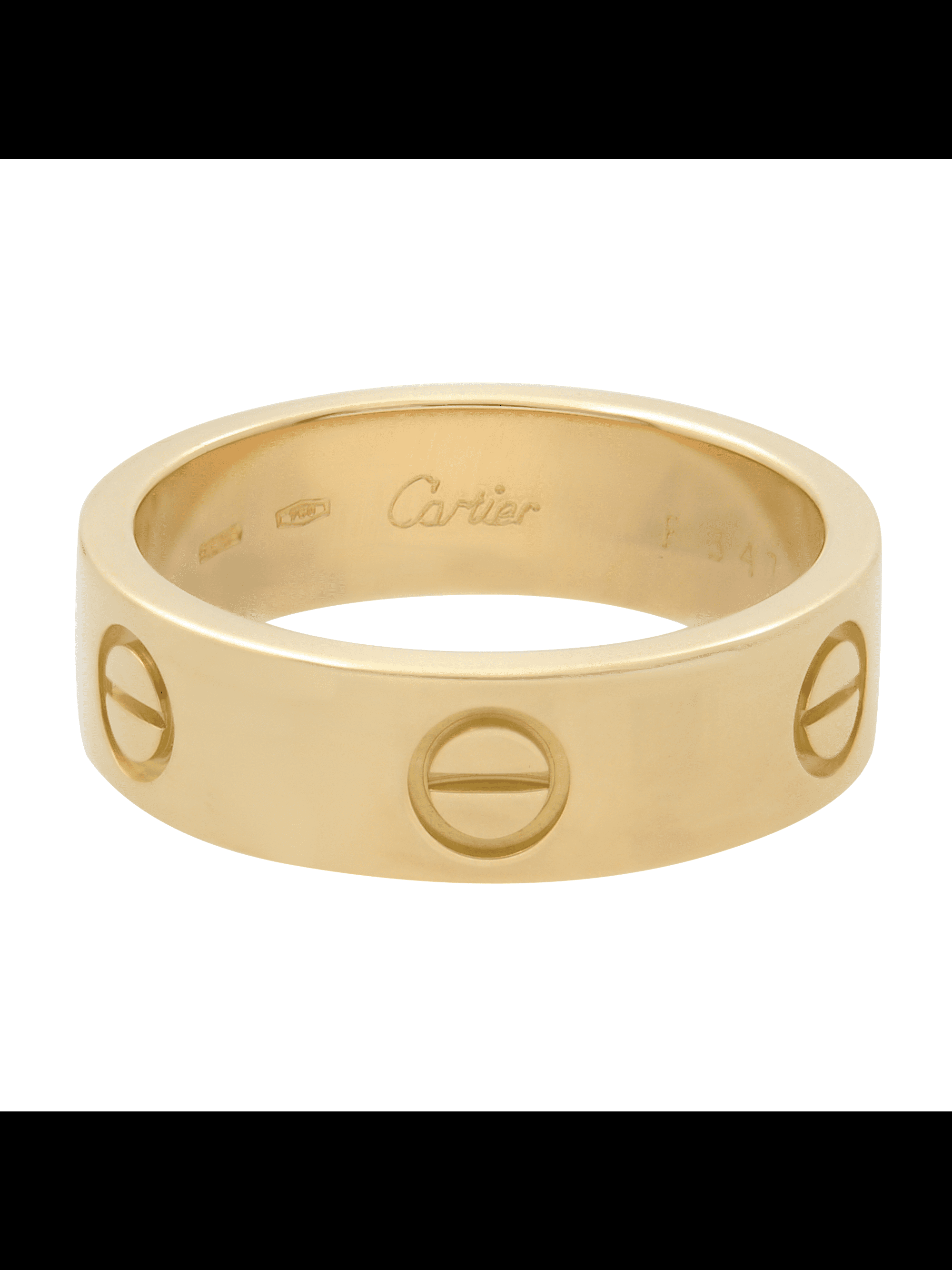 Cartier 18k love ring store