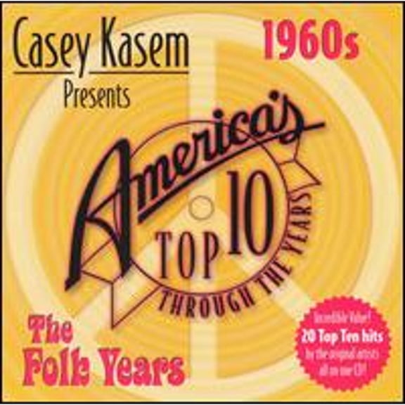 Pre-Owned Casey Kasem Presents: America's Top Ten - The 60's Folk Years (CD 0805667189323) by Various Artists