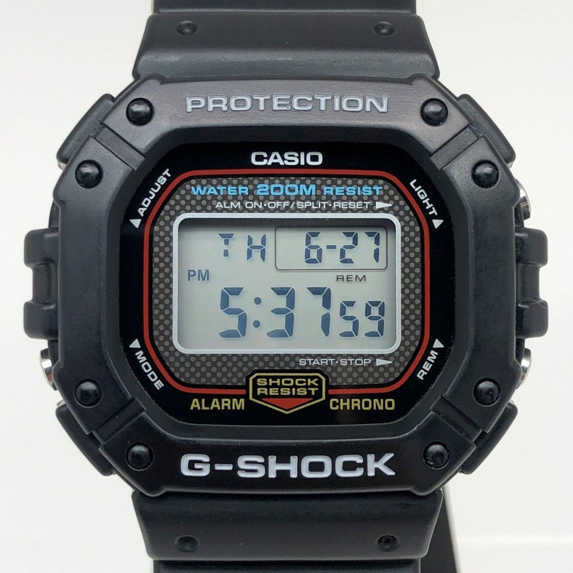 Pre-Owned Casio G-Shock Quartz Watch dw-5300-1bv brand name Pre-Owned Casio G-Shock Quartz Watch dw-5300-1bv brand name