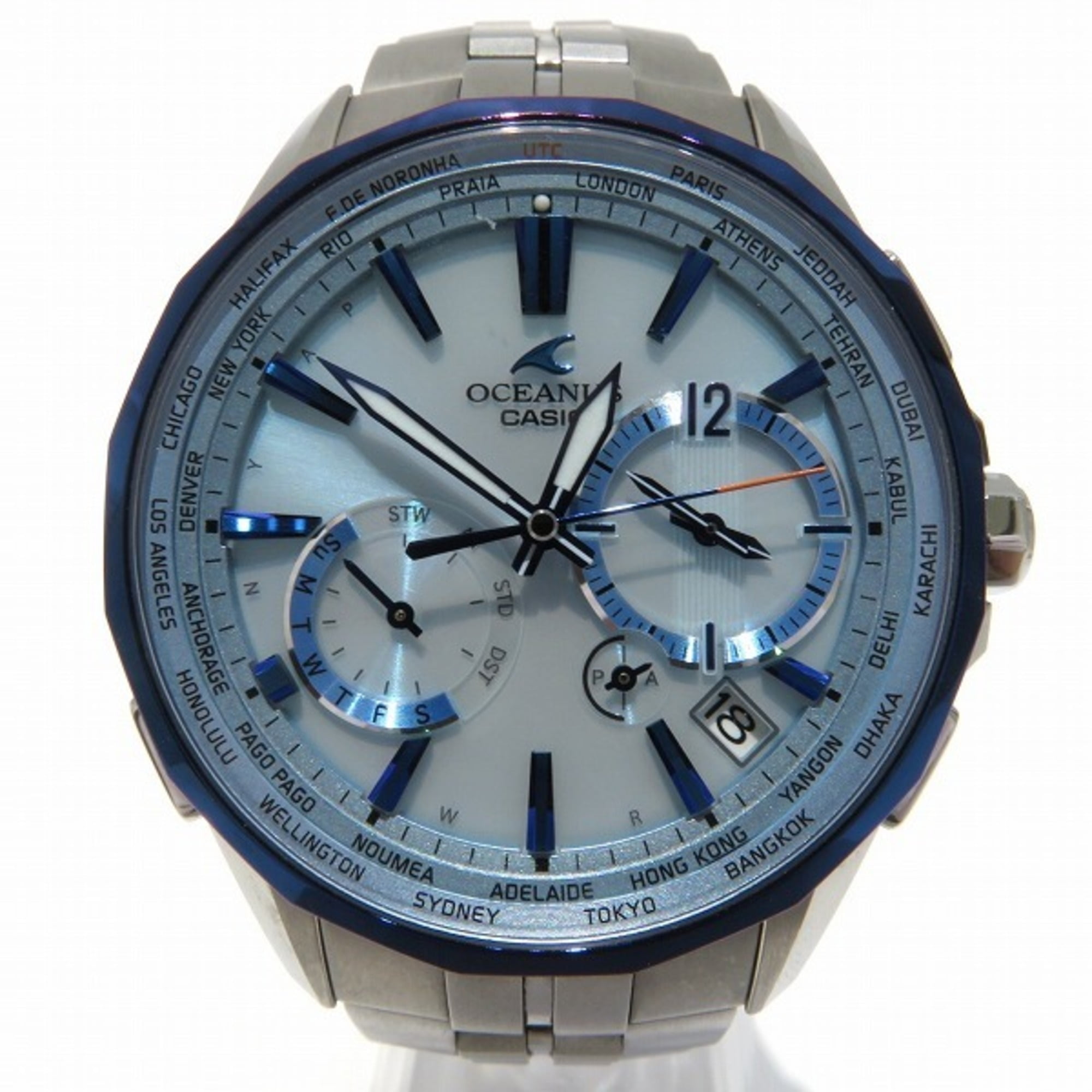 Casio Oceanus Manta Radio Solar Watch Authentic Uruguay Ubuy