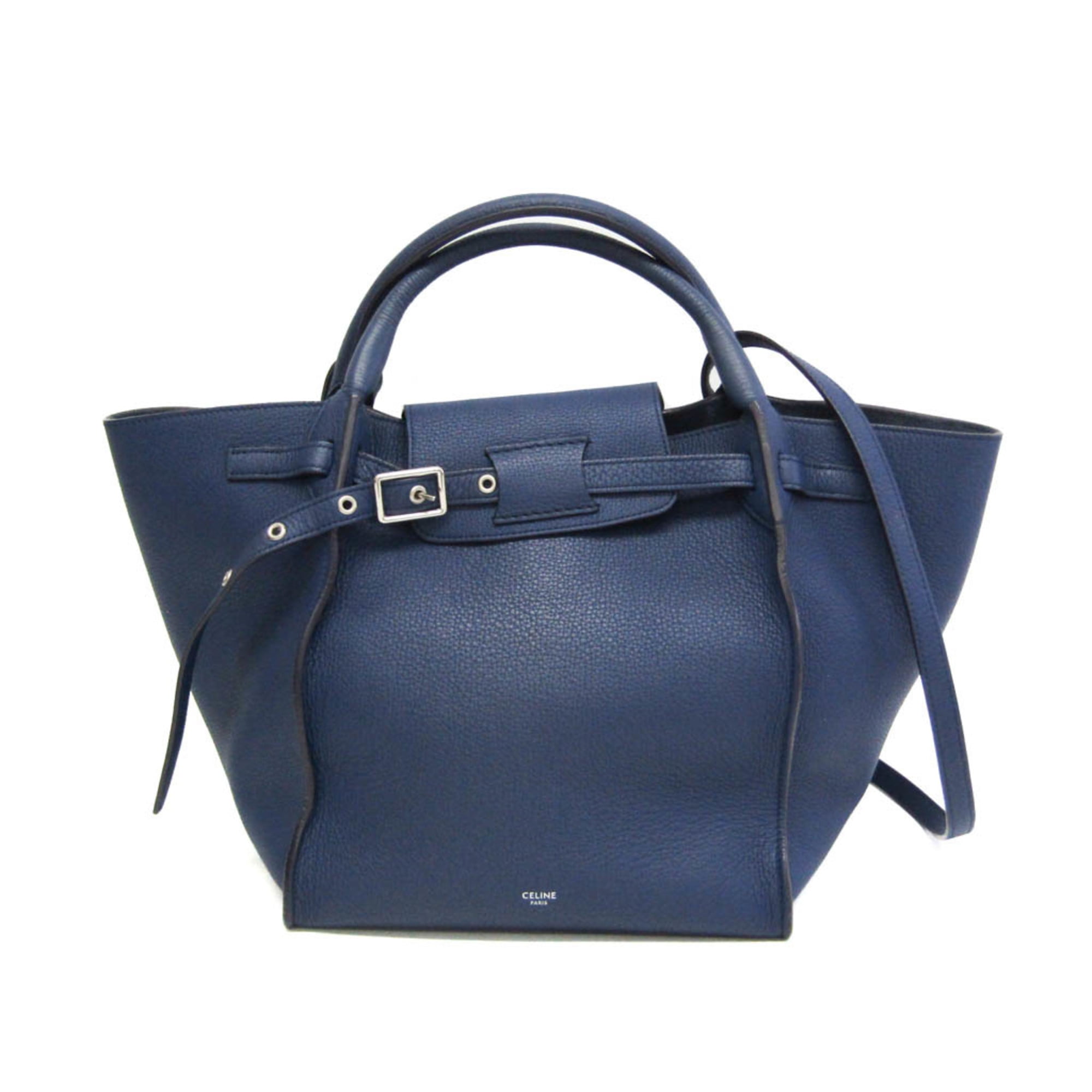 Pre-Owned CELINE Vintage Logo Turnlock Hardware Calf Leather Pre-Owned CELINE Vintage Logo Turnlock Hardware Calf Leather