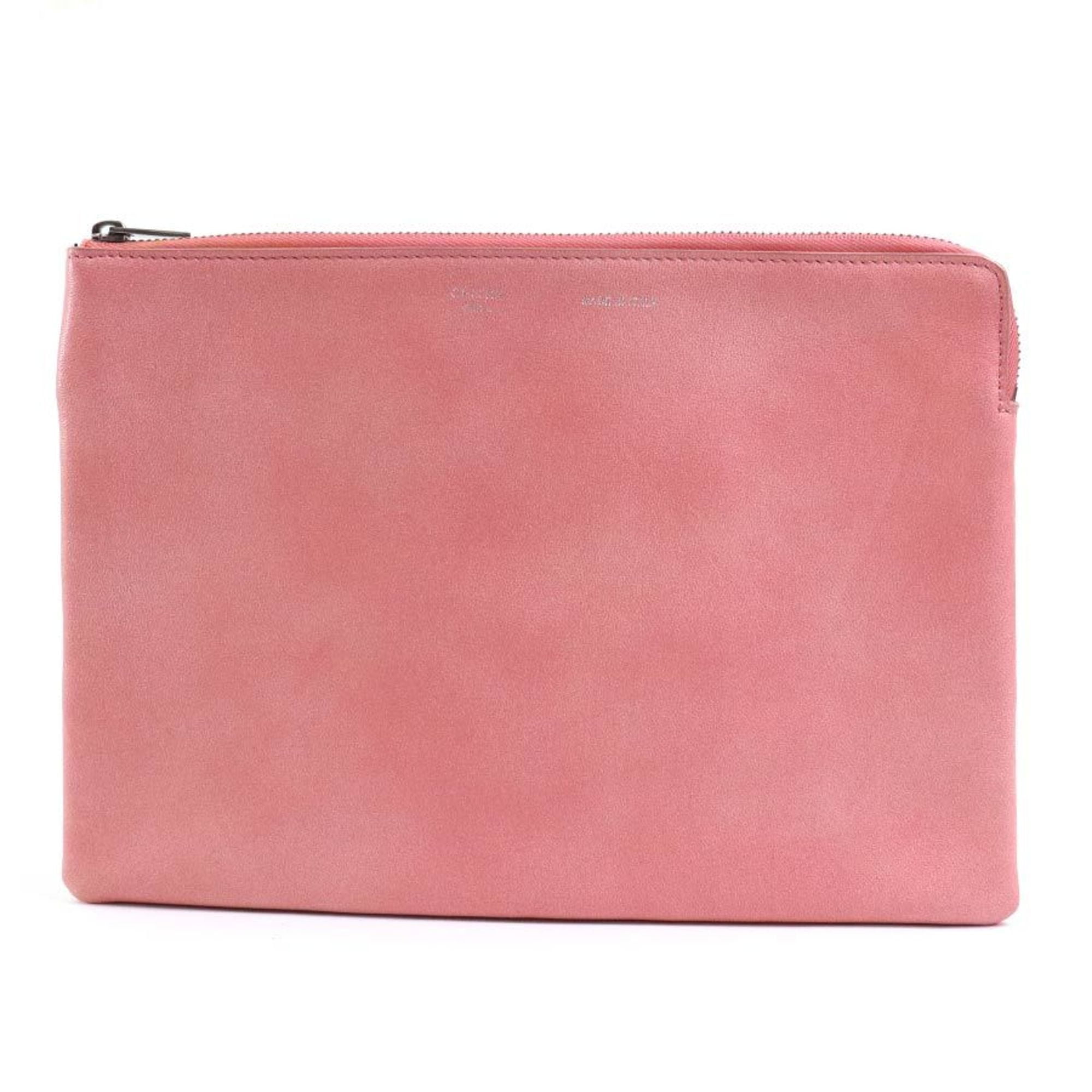Celine leather clutch clearance