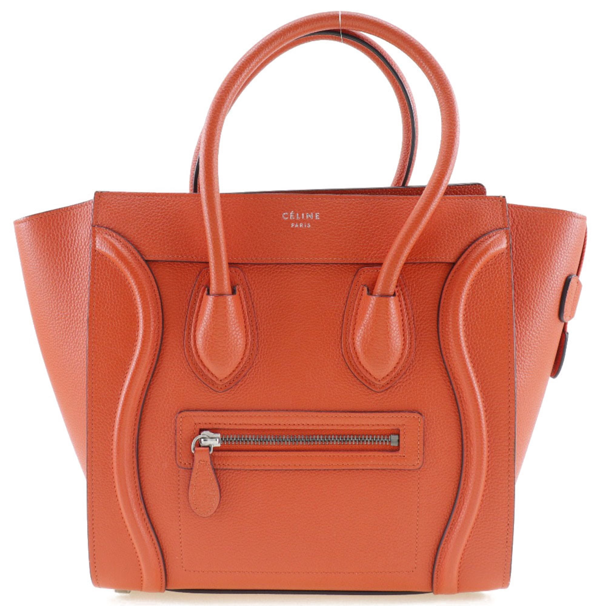 CÉLINE プリーツキュロットサイズ36 Pre-Owned Celine Luggage Micro