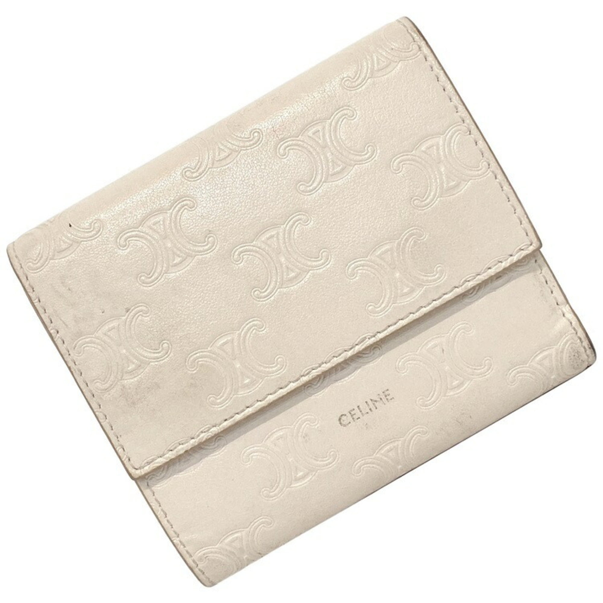 Celine tri top fold wallet