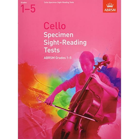 Pre-Owned Cello Specimen Sight-Reading Tests, ABRSM Grades 1-5: from 2012 (ABRSM Sight-reading) Paperback