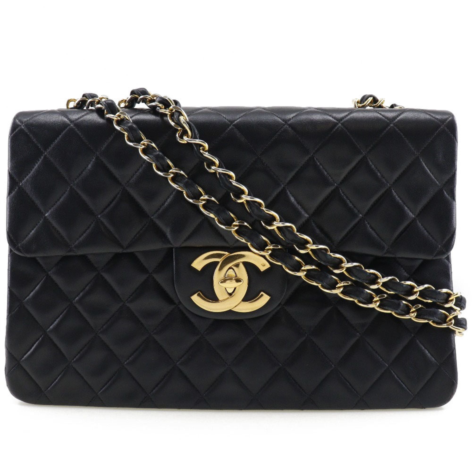 New CHANEL 23A BLACK Vanity Case Clutch Gold Chain PEARLS Evening  Minaudiere Bag | eBay