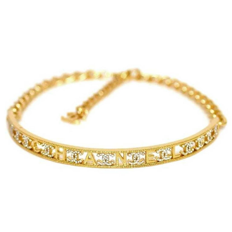 Chanel rhinestone deals choker