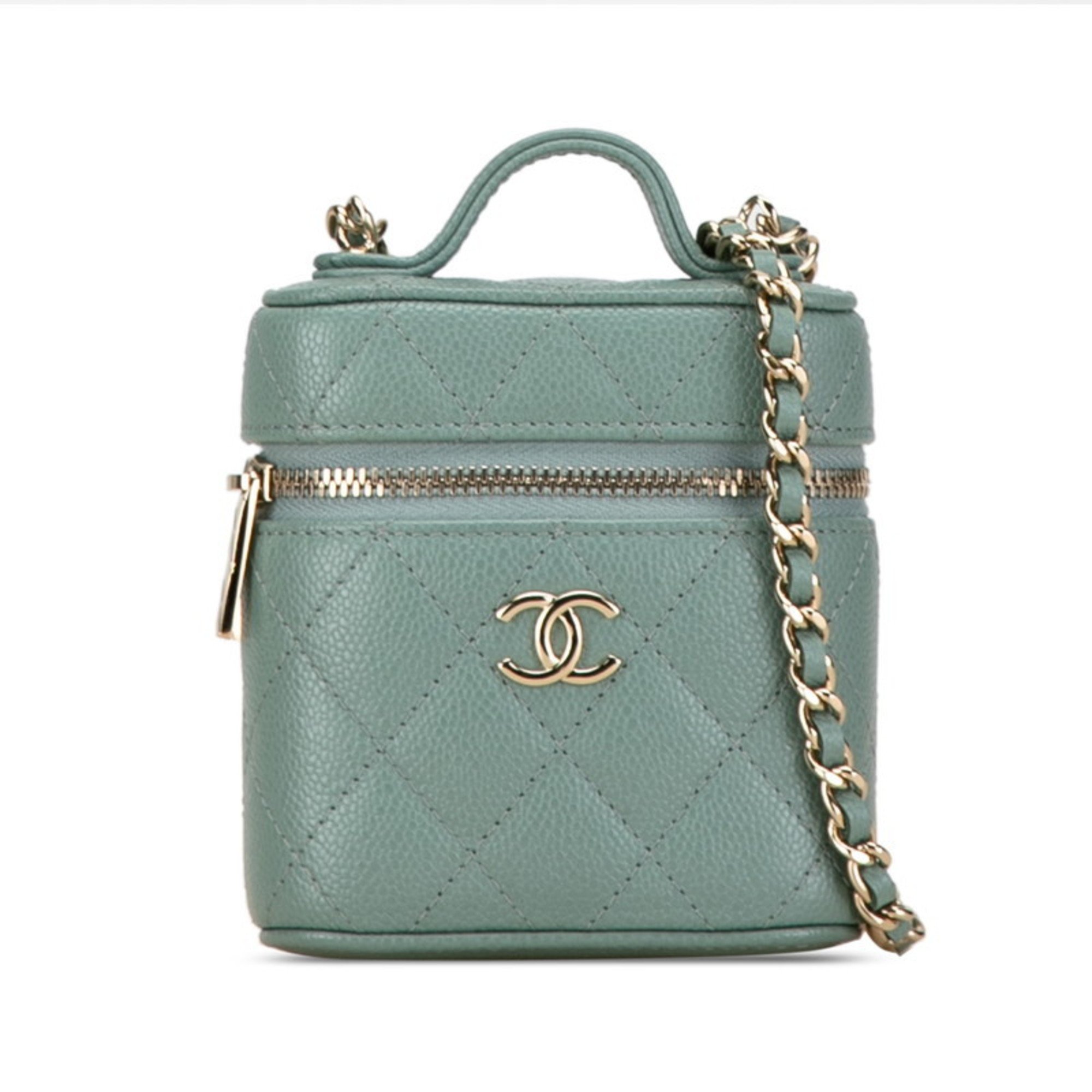 Chanel green caviar hotsell