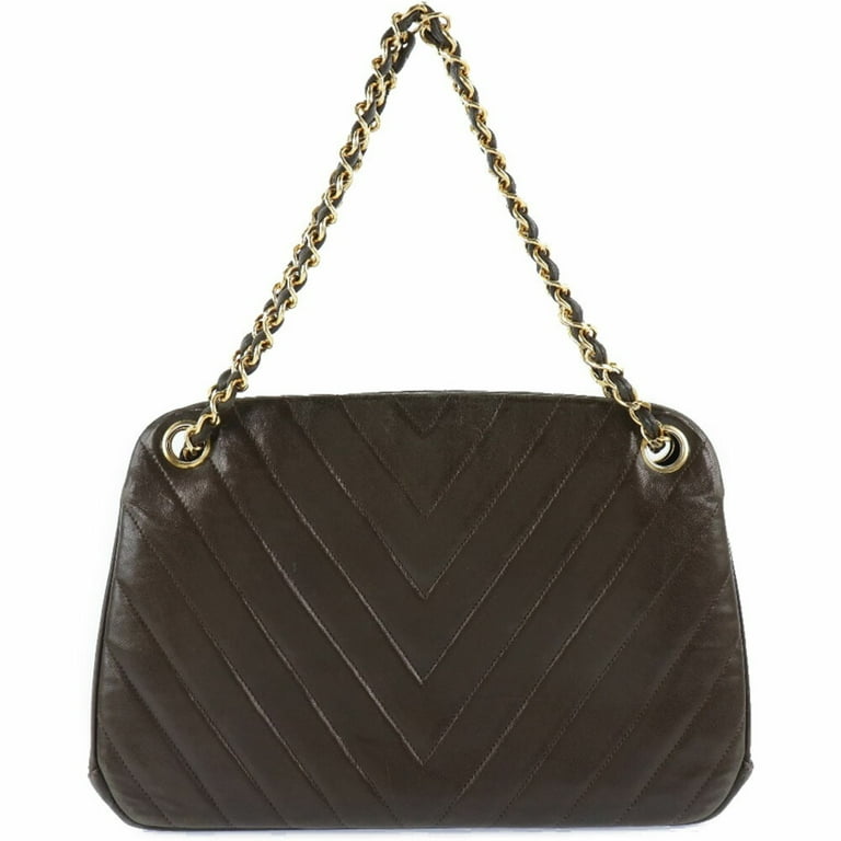 Chanel v stitch bag top
