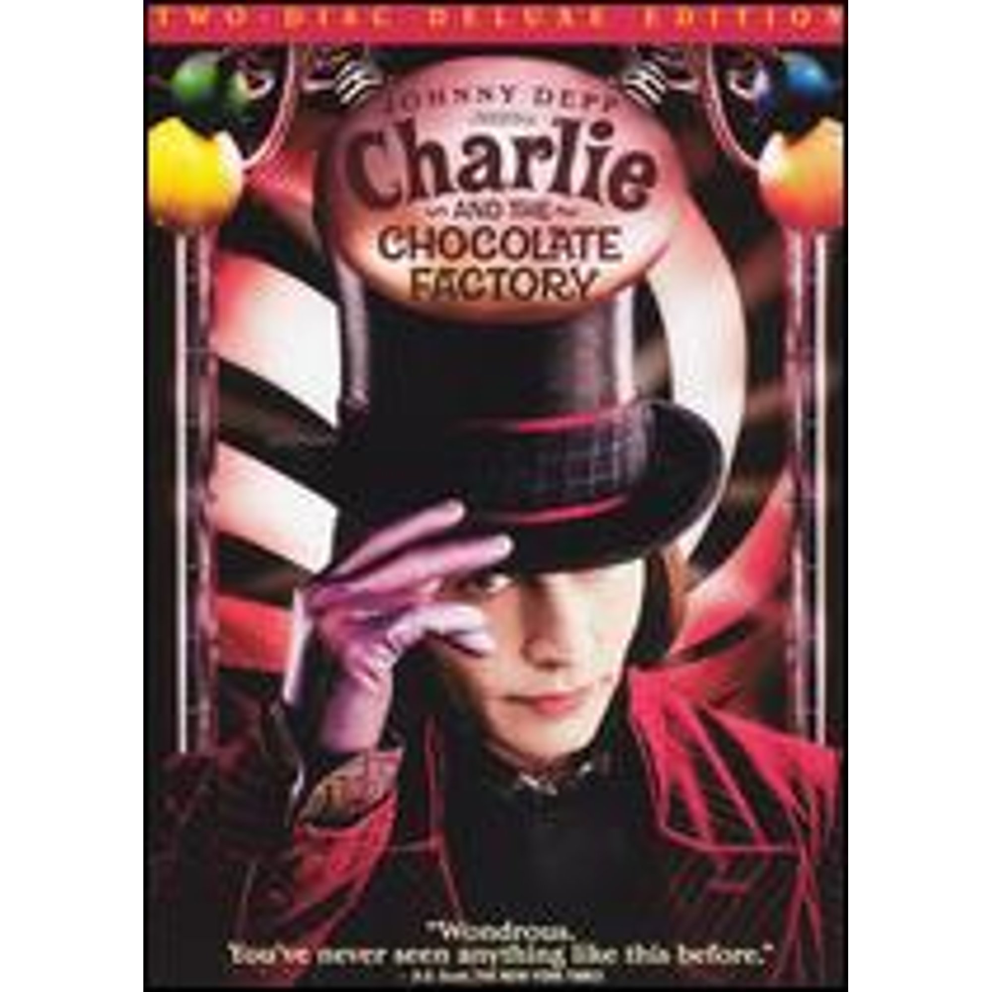 Pre-Owned　(DVD　[2　Discs]　[WS]　Charlie　Factory　Tim　the　and　Chocolate　by　0012569743151)　directed　Burton