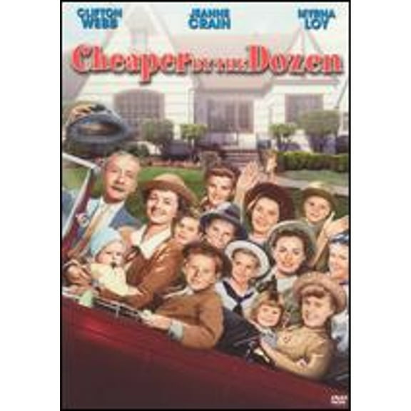 Pre-Owned Cheaper By the Dozen (DVD 0024543103943) directed by Walter Lang