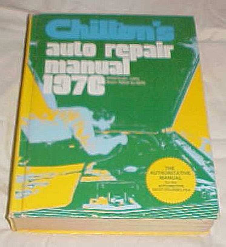 PreOwned Chiltons Auto Repair Manual 1976 American Cars from 1969 to