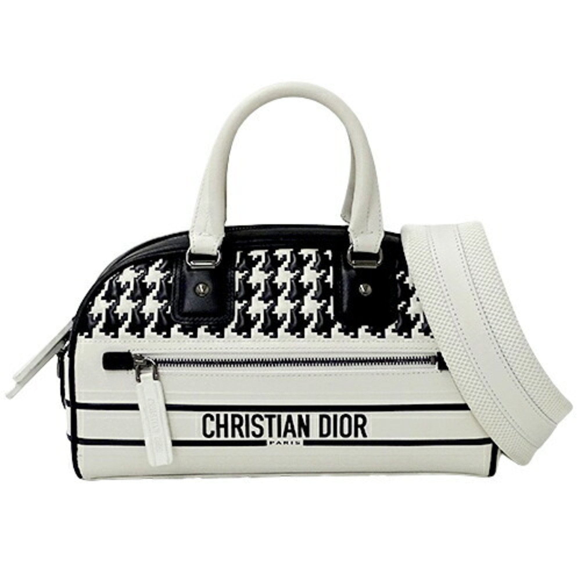 Pre Owned Christian Dior Small 2way Ladies Shoulder Bag in Black White in Nepal at NPR 1295504 Rating 5