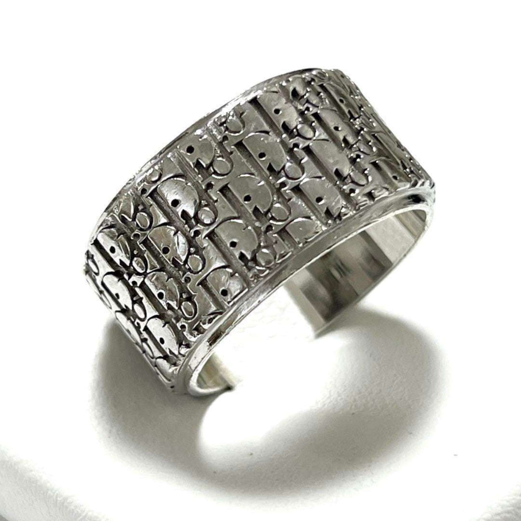 Pre-Owned Christian Dior DIOR Men's Ring Oblique Silver 925 (Good) -  Walmart.com