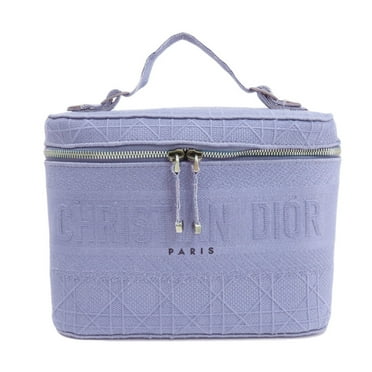 Pre-Owned Christian Dior Lady Dee Light Vanity Handbag Canvas Women's (Good)
