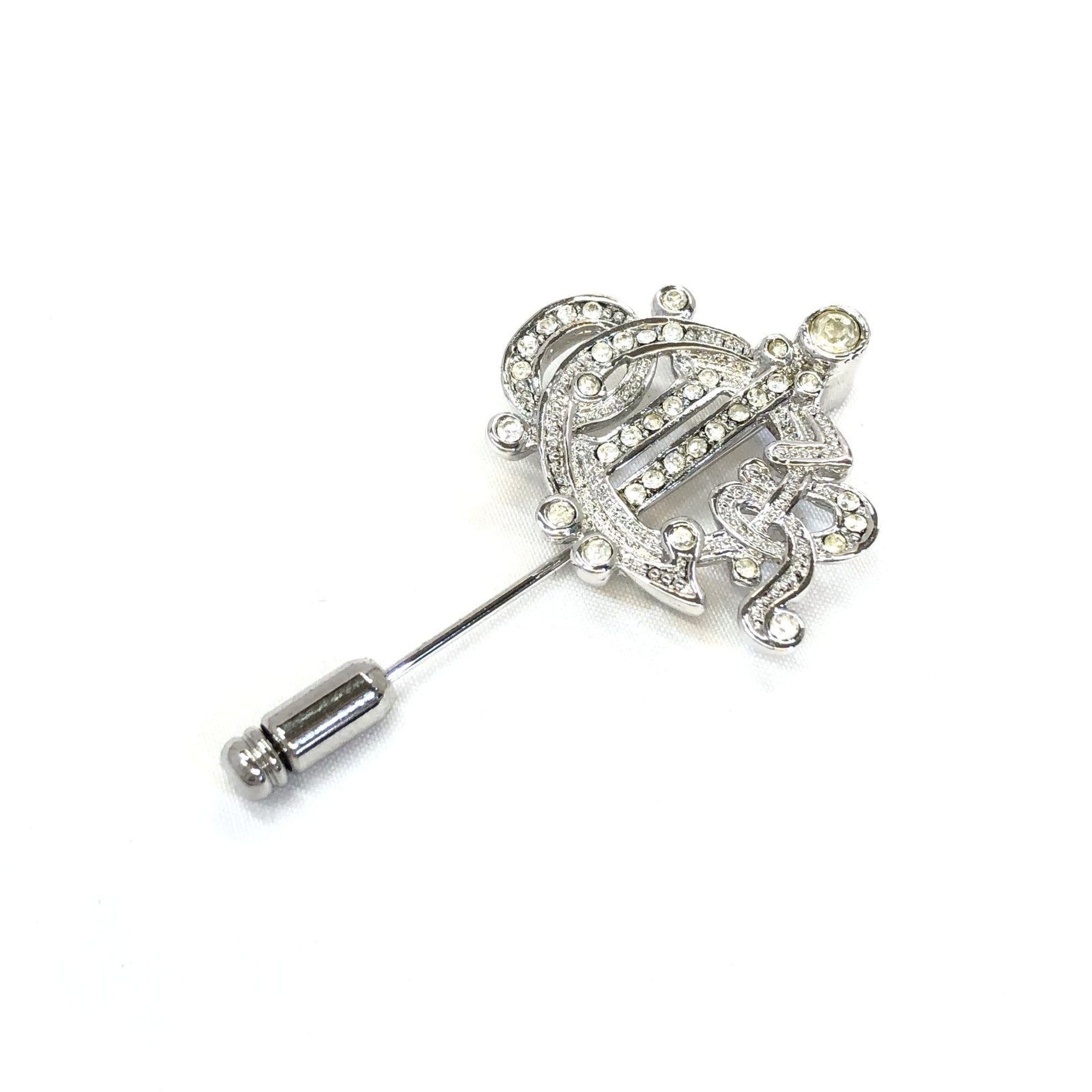 LIA Accessories Women's Brooches and Pins SILVER - Czech Crystal