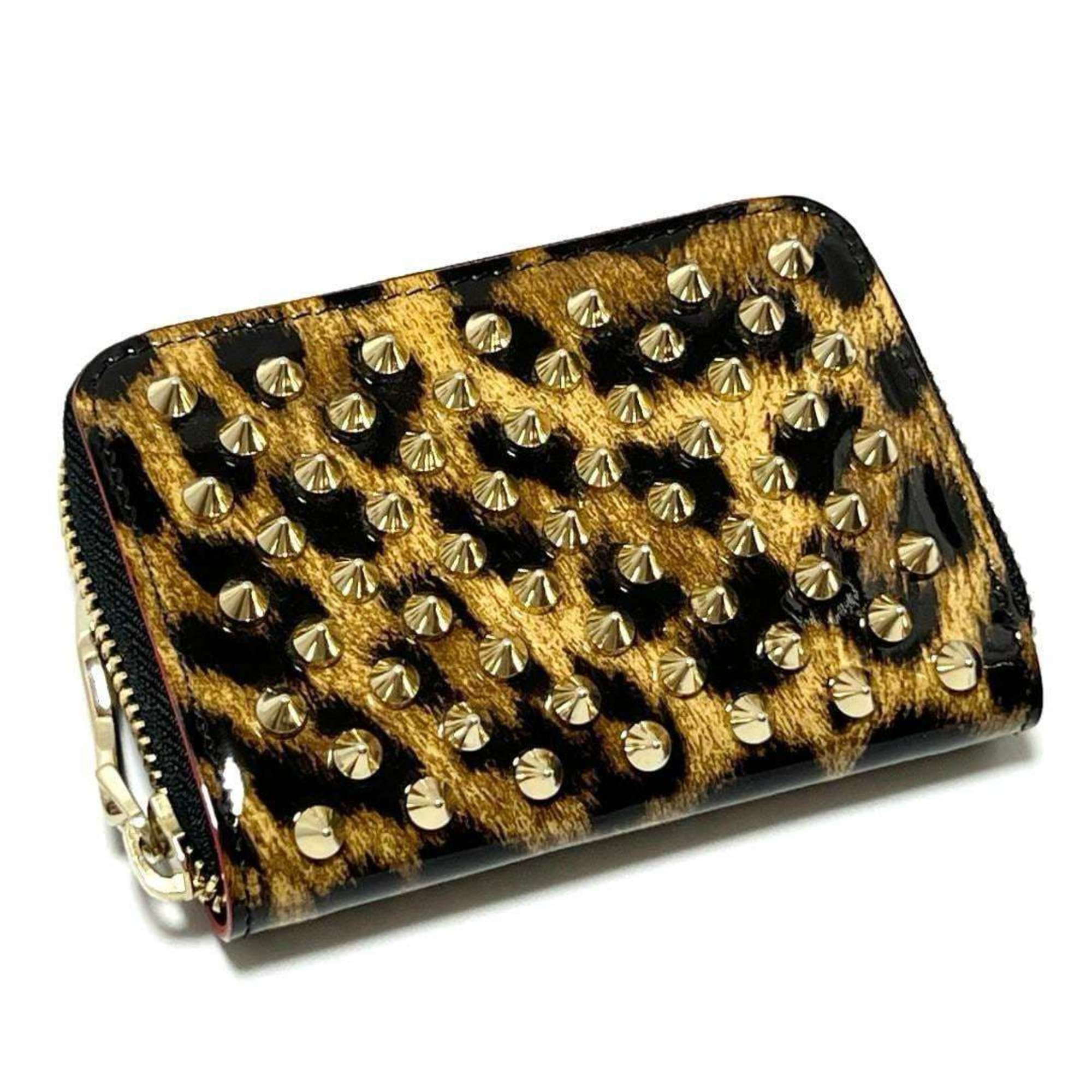Christian louboutin leopard purse new arrivals