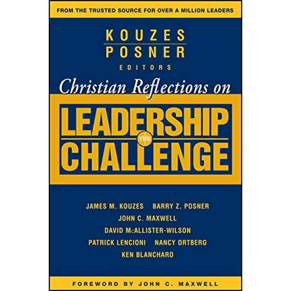 Pre-Owned Christian Reflections on the Leadership Challenge (Paperback) 9780787983376