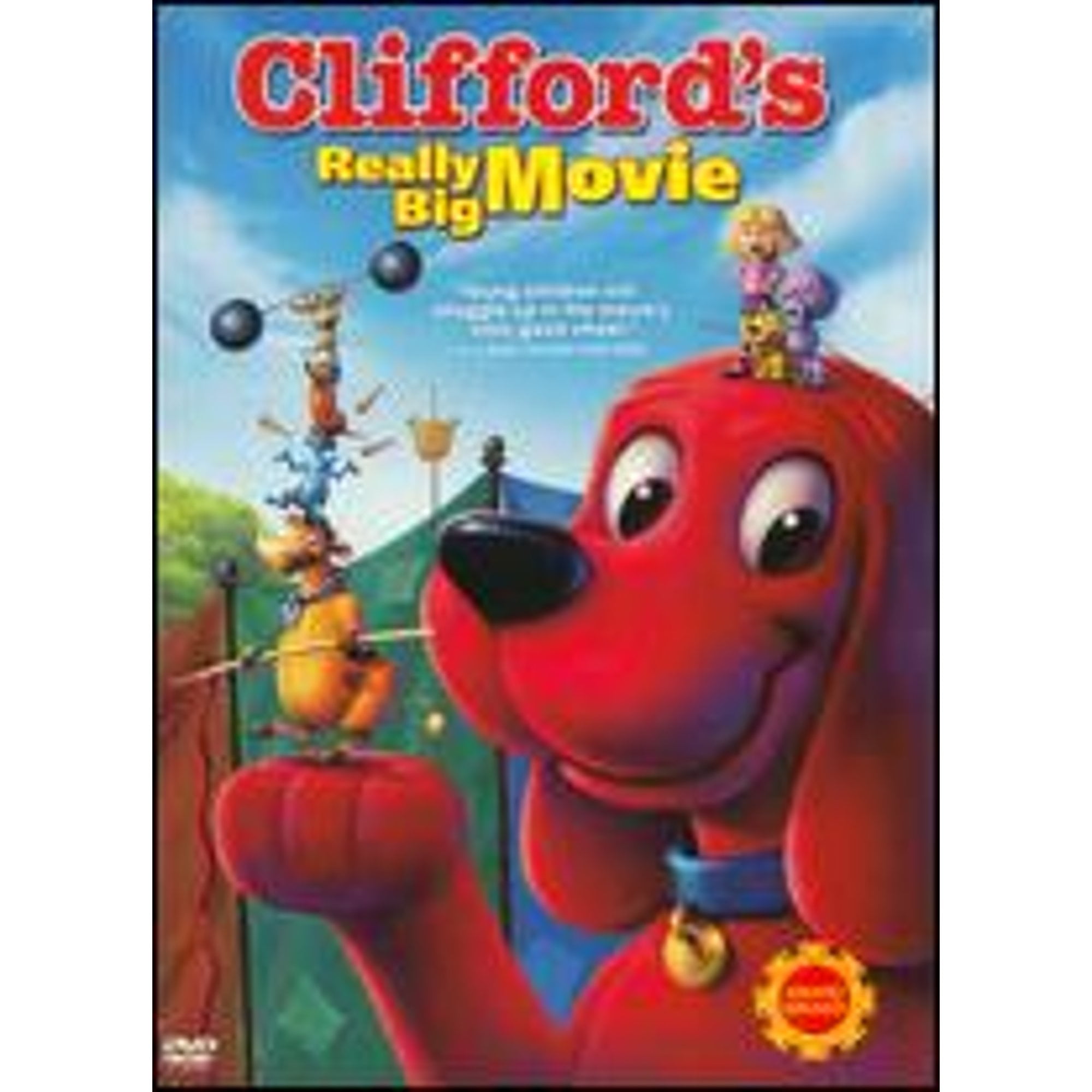 Clifford's Really Big Movie DVD 2004 Scholastic Entertainment 85393492823