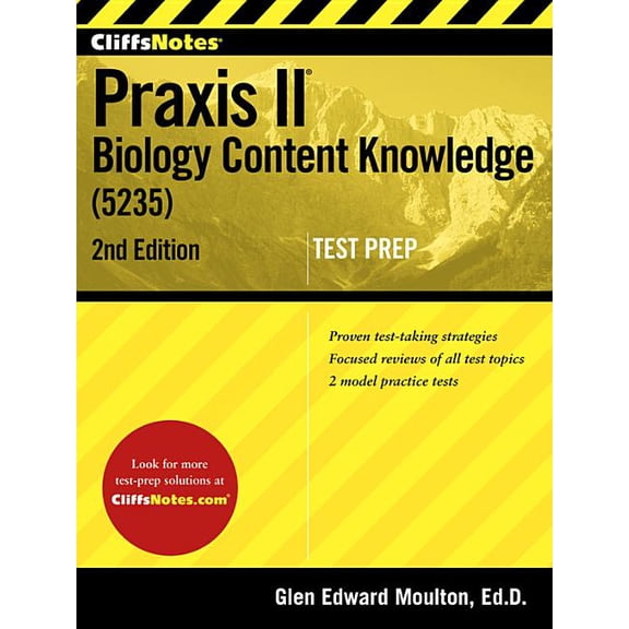Cliffsnotes Praxis II Biology Content Knowledge (5235) (Paperback)