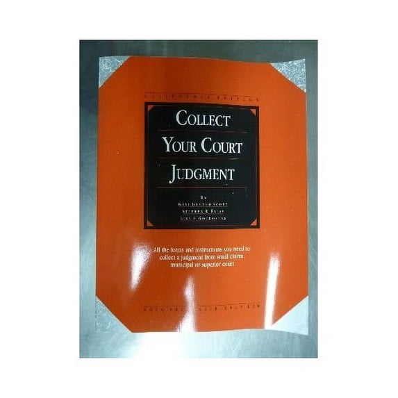 Pre-Owned Collect Your Court Judgment Paperback