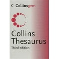 thumbnail image 1 of Collins Language: Collins Gem Thesaurus, 3rd Edition (Paperback), 1 of 1