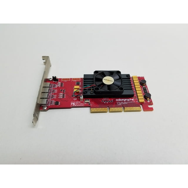 Pre-Owned Colorgraphic ATI Radeon 9000 128MB DDR1 AGP Desktop Video Card (Good)