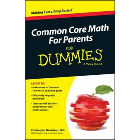Common Core Math for Parents for Dummies with Videos Online [Paperback - Used]