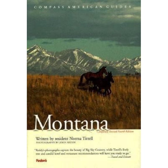Pre-Owned Compass American Guides: Montana, 4th Edition (Paperback) 0679002812 9780679002819