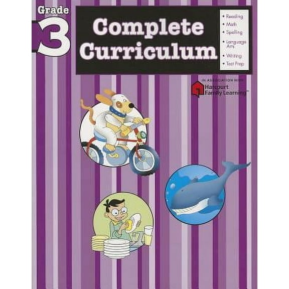 Pre-Owned Complete Curriculum, Grade 3 (Paperback 9781411498822) by Flash Kids (Editor)