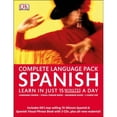 thumbnail image 1 of Pre-Owned Complete Spanish Pack: Learn in Just 15 Minutes a Day (Paperback) 0756692415 9780756692414, 1 of 1