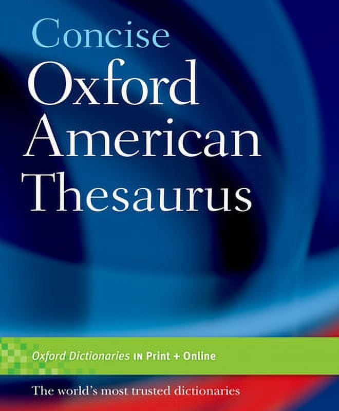 PreOwned Concise Oxford American Thesaurus (Hardcover) 0195304853