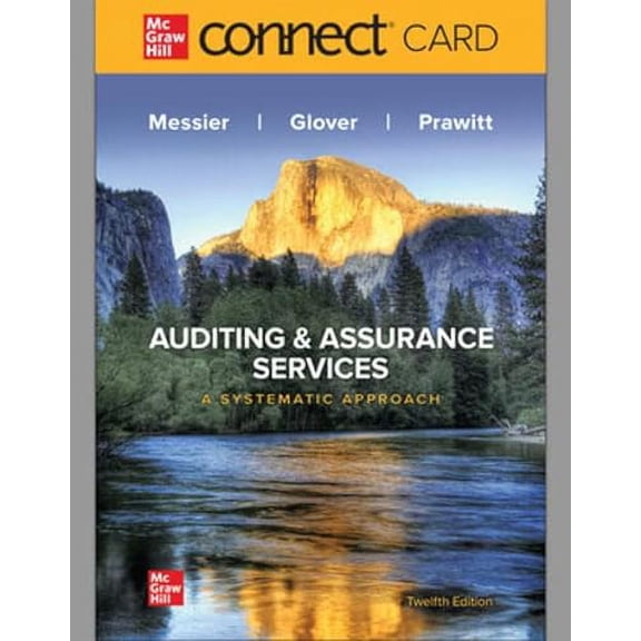 Connect Access Code for Auditing and Assurance Services 12th edition Printed Access Card, 9781264468591, Paperback, 12th