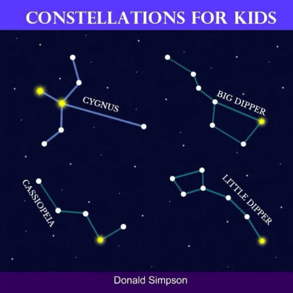 Pre-Owned Constellations For Kids: Educational Book For Kids, Numbers 1 ...