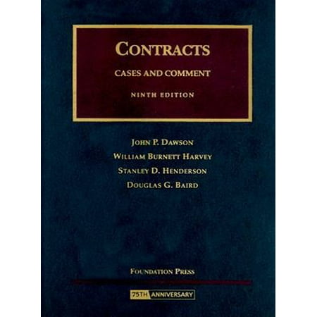 Contracts (University Casebook Series) [Hardcover - Used]