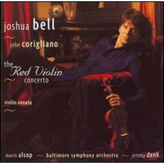 Pre-Owned Corigliano: The Red Violin Concerto; Violin Sonata (CD 0828768806029) by Jeremy Denk (piano), Joshua Bell (violin), Baltimore Symphony Orchestra, Marin Alsop (conductor)