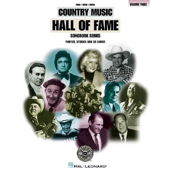 Pre-Owned Country Music Hall of Fame - Volume 3 (Paperback) by Hal Leonard Corp