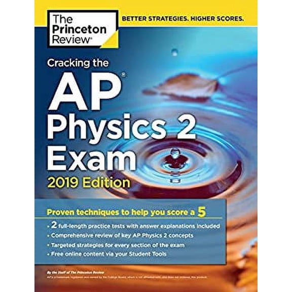 Pre-Owned Cracking The Ap Physics 2 Exam, 2019 Edition (College Test Preparation) Paperback