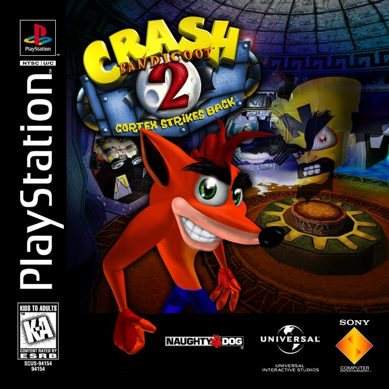 Pre owned Crash Bandicoot 2 Cortex Strikes Back PlayStation PS1