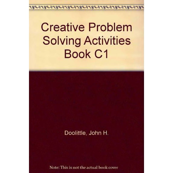 Pre-Owned Creative Problem Solving Activities C1 (Paperback) 9780894556319