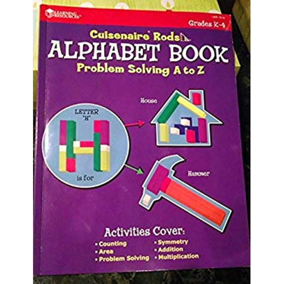 Pre-Owned Cuisenaire Rods Alphabet Book : Problem Solving A to Z (Paperback) 9781569110614