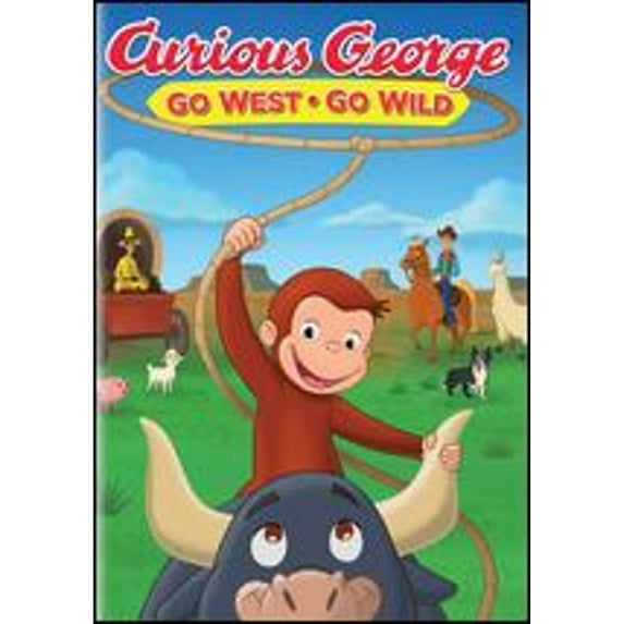 Pre-Owned Curious George: Go West, Go Wild (DVD 0191329128916) directed by Michael LaBash