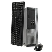 Pre-Owned DELL Optiplex 3020 Desktop Computer PC, Intel Quad-Core i5, 240GB SSD, 8GB DDR3 RAM, Windows 10 Home, DVD, WIFI, USB Keyboard and Mouse