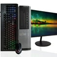 thumbnail image 1 of Pre-Owned DELL Optiplex 7010 Desktop Computer PC, Intel Quad-Core i7, 2TB HDD, 8GB DDR3 RAM, Windows 10 Home, DVD, WIFI, 19in Monitor, RGB Keyboard and Mouse, 1 of 1