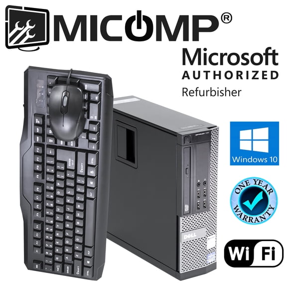 Restored DELL Optiplex 9010 Tower Computer PC, Intel Quad-Core i5, 512GB SSD, 16GB DDR3 RAM, Windows 10 Home, DVD, WIFI, USB Keyboard and Mouse (Refurbished)