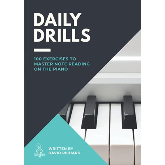 Pre-Owned Daily Drills: 100 Exercises to master note reading on the Piano Paperback